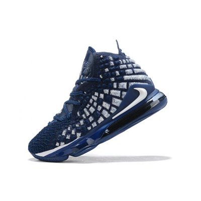 Nike Erkek Lebron 17 Xvii Ep Lacivert Mavi / Siyah Basketbol Ayakkabısı Türkiye - CEX5RYYQ